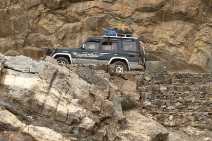 Road in the Afghanistan
