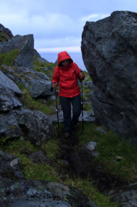 Lofoti, nocni treking